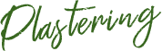 plastering
